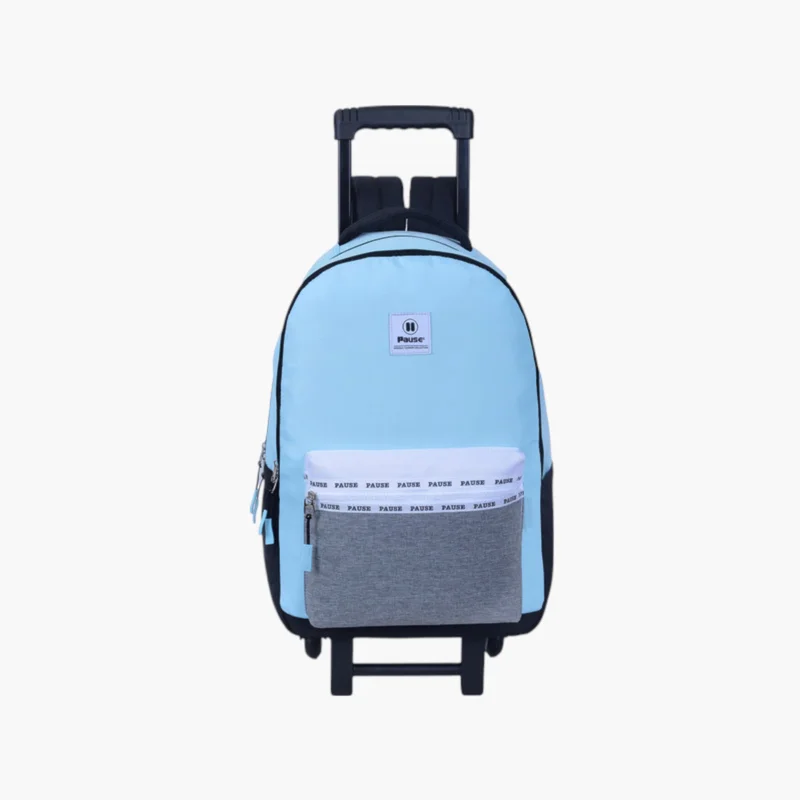 PAUSE Colourblock Trolley Backpack for Kids